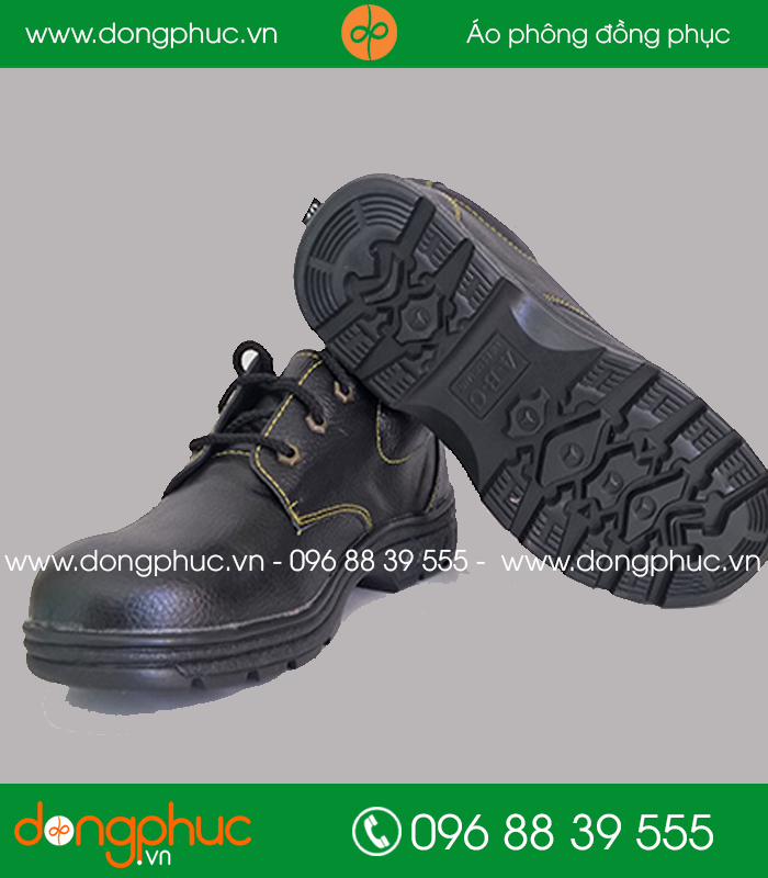 Giầy ABC chỉ vàng, đen kiểu 1